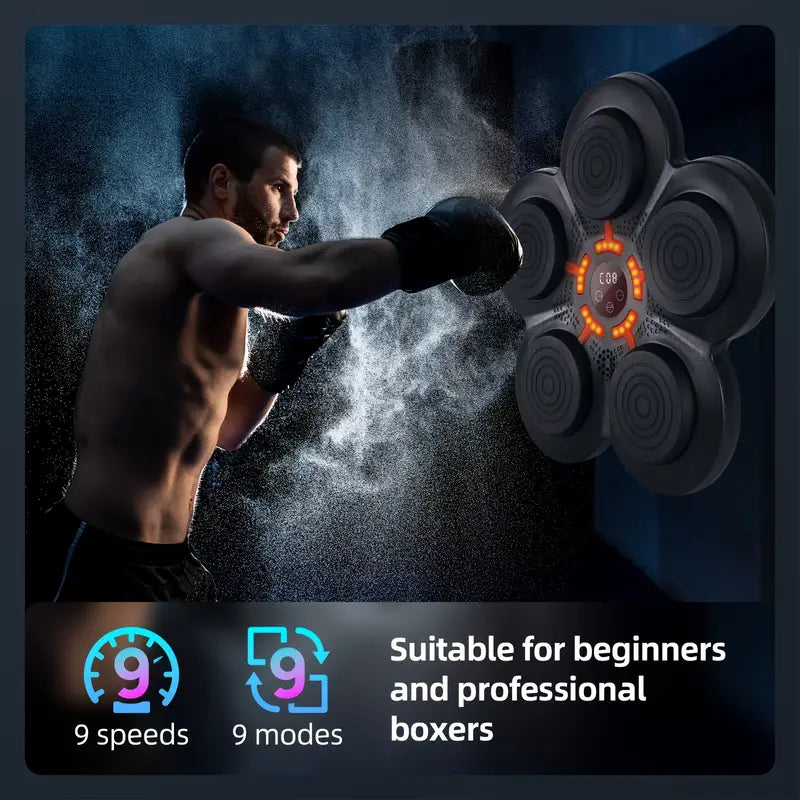 Wall-Mounted Smart Interactive Boxing Trainer Set