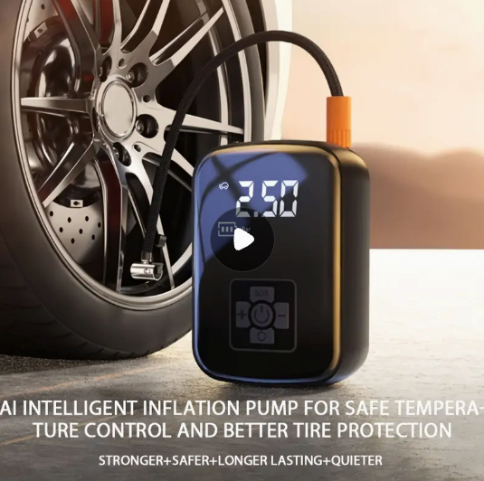 Compact Car Tire Inflator Pump