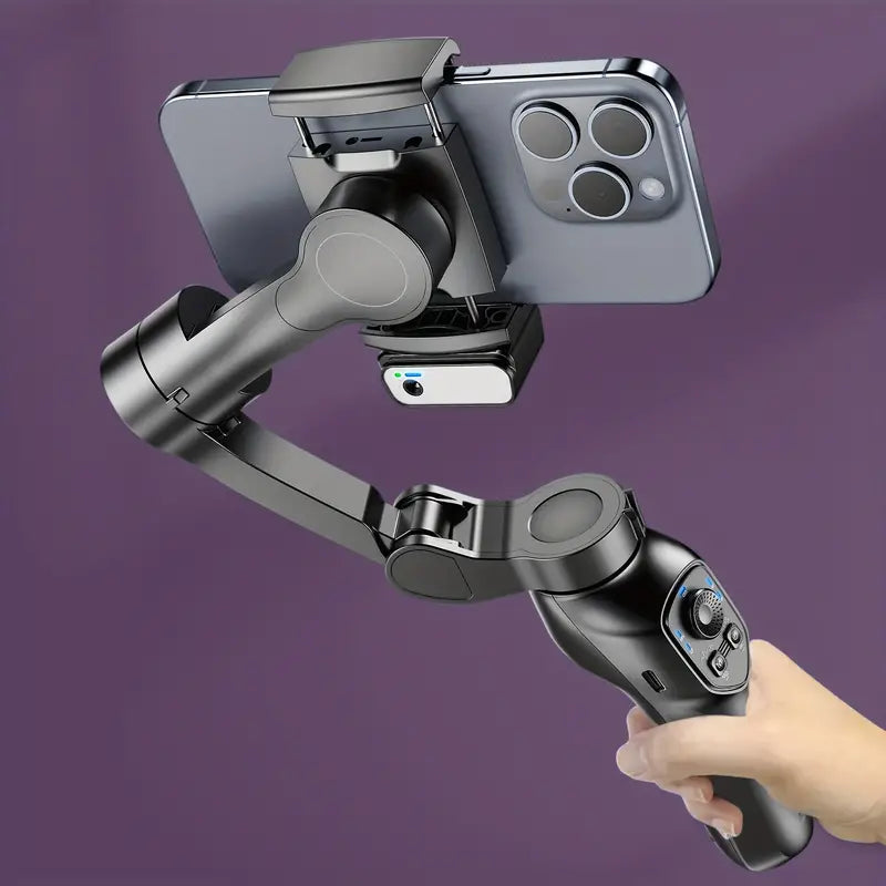 Smart 3-Axis Handheld Gimbal with Wireless, Gesture Control